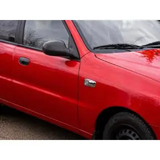 Chrom Blenden für Seitenblinker Rechteck (2 Stk, ABS) Daewoo Lanos 1998-2017 Foto 1