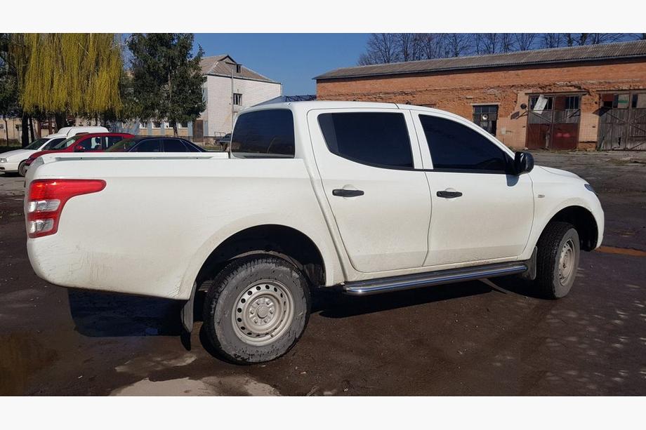 Fiat Fullback 2016- Seitenschweller Premium (2 Stk., Edelstahl) Ø60 Image