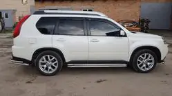Nissan X-trail T31 2007-2014 Seitenschweller Premium (2 Stk., Edelstahl) Foto 1