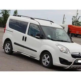 Seitliche Rohre (2 Stk., Edelstahl) Opel Combo 2012-2018 Foto 3