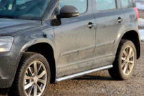Skoda Yeti 2009-2017 Seitliche Rohre (2 Stk., Edelstahl) Foto 1