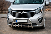Fiat Talento 2016- Frontbügel WT003-4 (Edelstahl) Mit Schriftzug Foto 1