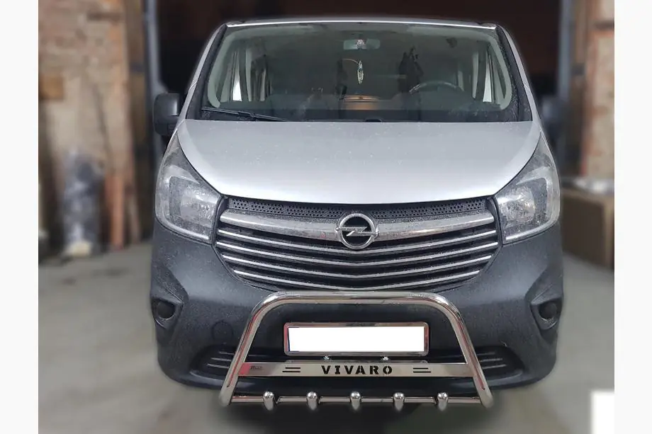 Opel Vivaro 2015-2019 Frontbügel WT003-4 (Edelstahl) Foto 1