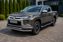 Mitsubishi L200 2015-2024 Frontschutzbügel ST008 (Edelstahl) Foto 1