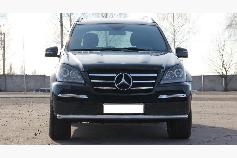 Mercedes GL class X164 2006-2012 Frontschutzbügel ST008 (Edelstahl) Image