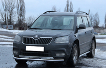 Skoda Yeti 2009-2017 Frontschutzbügel ST008 (Edelstahl) Foto 2