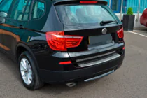 BMW X3 F25 2011-2018 Edelstahl Ladekantenschutz OmsaLine (matt, rostfrei) Foto 5