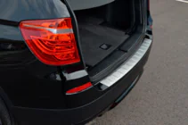 BMW X3 F25 2011-2018 Edelstahl Ladekantenschutz OmsaLine (matt, rostfrei) Foto 8