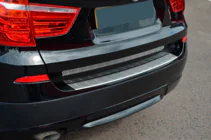 BMW X3 F25 2011-2018 Edelstahl Ladekantenschutz OmsaLine (matt, rostfrei) Foto 7