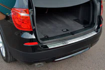 BMW X3 F25 2011-2018 Edelstahl Ladekantenschutz OmsaLine (matt, rostfrei) Foto 2