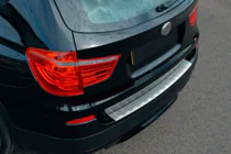 BMW X3 F25 2011-2018 Edelstahl Ladekantenschutz OmsaLine (matt, rostfrei) Foto 1
