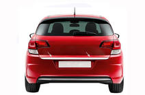 Citroen C-4 2010-2018 Kofferraum Ladekantenschutz Edelstahl Carmos - Türkischer Edelstahl Foto 1