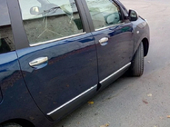 Dacia Lodgy 2012-2022 Chrom Türgriffblenden (4 Stk., Edelstahl) OmsaLine - Italienischer Edelstahl Foto 4