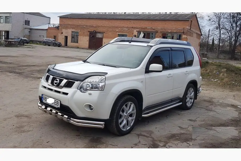 Nissan X-trail T31 2007-2014 Frontschutzbügel ST015 (Edelstahl) Foto 2