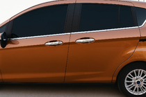 Ford B-Max 2012-2017 Chrom Türgriffblenden (4 Stk., Edelstahl) Carmos - Türkischer Edelstahl Foto 1