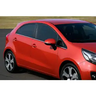 Fensterzierleisten Edelstahl Kia Rio 2012-2017 Foto 1