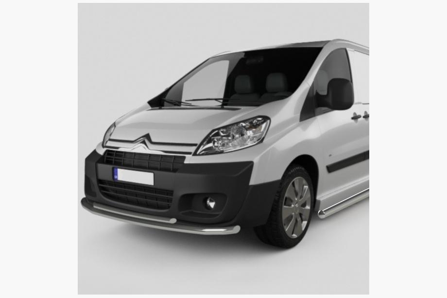 Citroen Jumpy 2007–2017 Frontschutzbügel ST014 (Edelstahl) Image