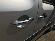 Mercedes Citan 2013-2021 Edelstahl Türgriffblenden 3 Stk, OmsaLine - Italienischer Edelstahl Foto 3