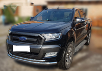 Ford Ranger 2011–2022 Frontschutzbügel ST014 (Edelstahl) d60/42 Foto 1