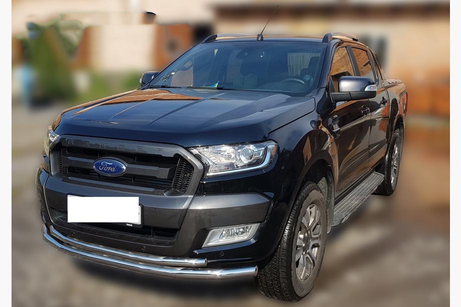 Ford Ranger 2011–2022 Frontschutzbügel ST014 (Edelstahl) d60/42 Image
