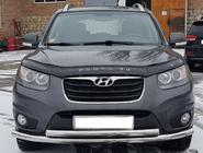 Hyundai Santa Fe 2 2006-2012 Frontschutzbügel ST014 (Edelstahl) Foto 1