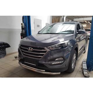 Frontschutzbügel ST014 (Edelstahl) Hyundai Tucson TL 2016-2021 Foto 1