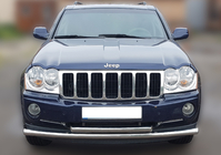 Jeep Grand Cherokee WK 2004-2010 Frontschutzbügel ST014 (Edelstahl) d60/42 Foto 1