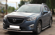 Mazda CX-5 2012-2017 Frontschutzbügel ST014 (Edelstahl) d60/42 Foto 3