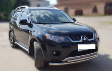 Mitsubishi Outlander 2006-2012 Frontschutzbügel ST014 (Edelstahl) Foto 3