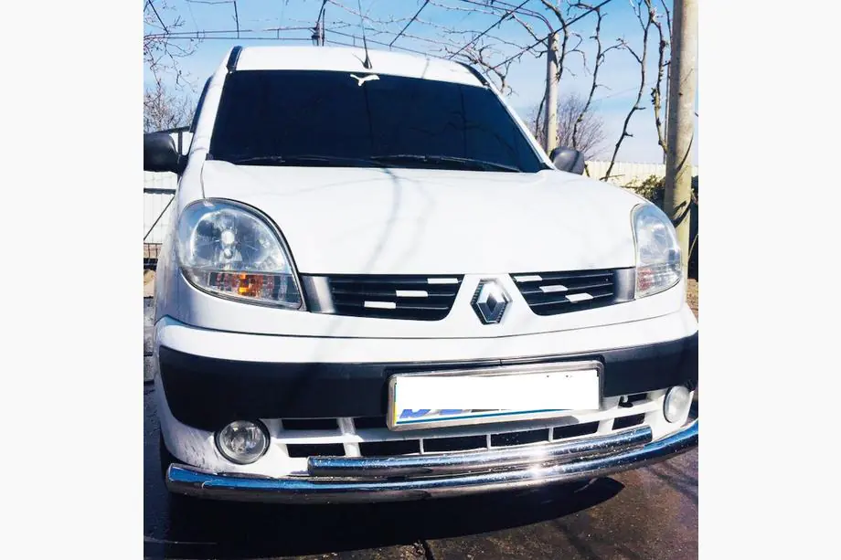 Renault Kangoo 1998-2008 Frontschutzbügel ST014 (Edelstahl) Image
