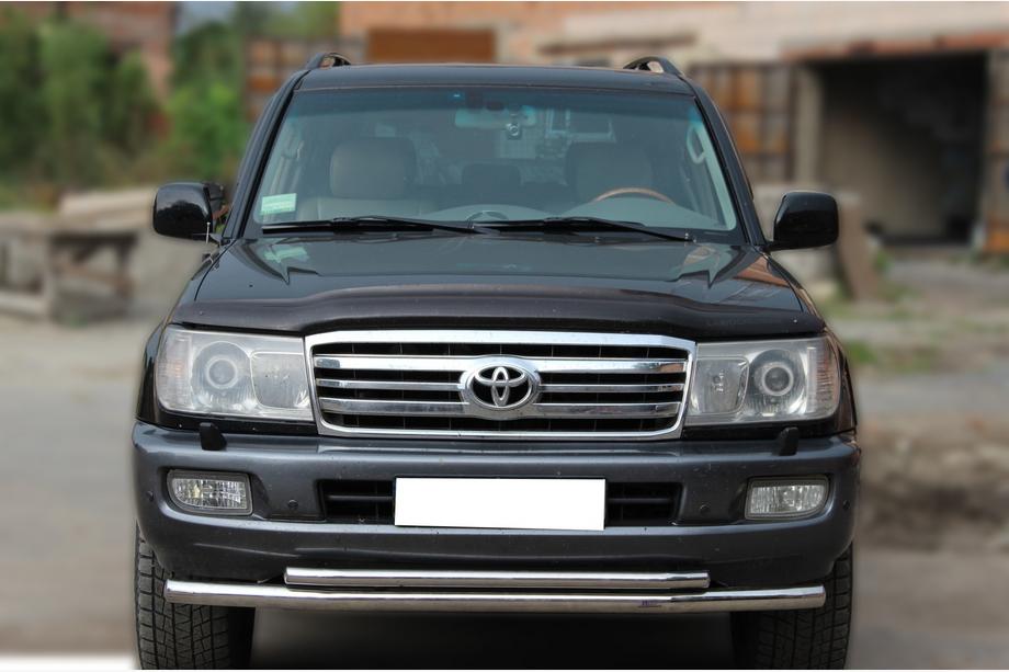 Toyota Land Cruiser 100 1998-2007 Frontschutzbügel ST014 (Edelstahl) Image
