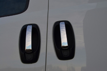 Opel Combo 2012-2018 Chrom Türgriffblenden (4 Stk., Edelstahl) Carmos - Türkischer Edelstahl Foto 3