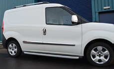 Opel Combo 2012-2018 Chrom Türgriffblenden und Umrandungen (8 Stk, Edelstahl) Foto 15