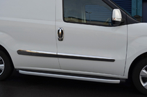 Opel Combo 2012-2018 Chrom Türgriffblenden und Umrandungen (8 Stk, Edelstahl) Foto 2