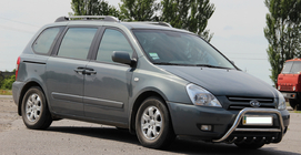 Kia Carnival 2002-2013 Frontbügel WT003 (Edelstahl) Foto 2