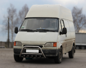 Ford Transit 1991-2000 Frontbügel WT003 (Edelstahl) Foto 5