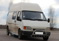 Ford Transit 1991-2000 Frontbügel WT003 (Edelstahl) Foto 1