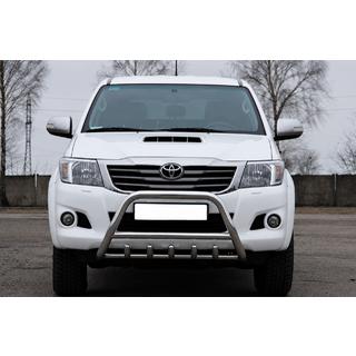 Frontbügel WT003 (Edelstahl) Toyota Hilux 2006-2015 Foto 1