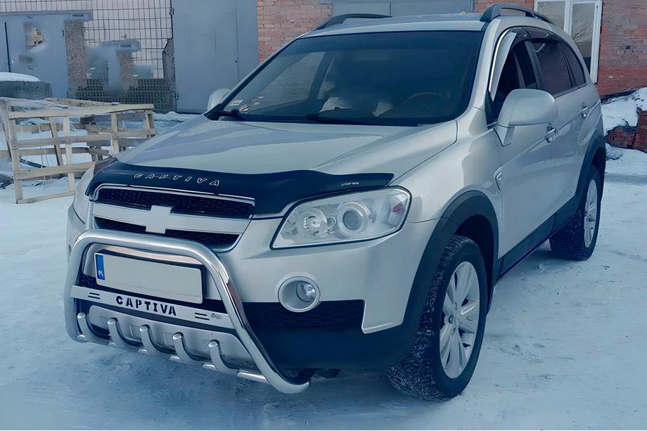 Chevrolet Captiva 2006-2019 Frontbügel WT004 Edelstahl Image
