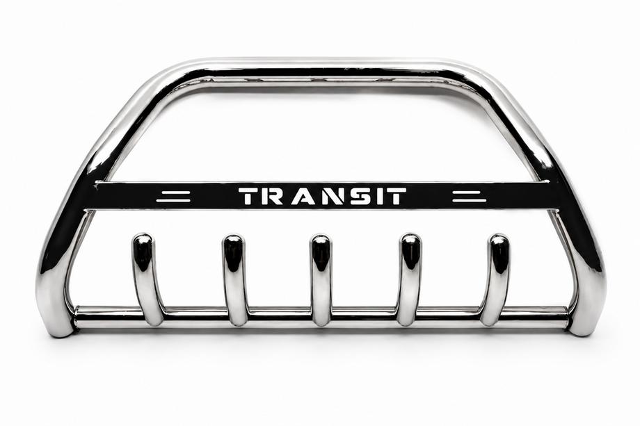 Ford Transit 1991-2000 Frontbügel WT004 Edelstahl Image