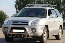 Hyundai Santa Fe 1 2000-2006 Frontbügel WT004 Edelstahl Foto 1