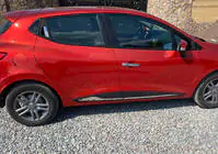 Renault Clio IV 2012-2019 Türleisten gerade (4 Stk, Edelstahl) Foto 1