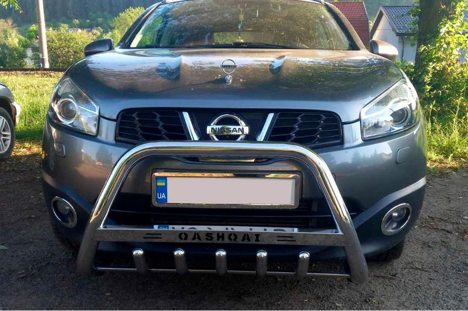 Nissan Qashqai 2010-2014 Frontbügel WT004 Edelstahl Image