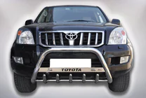 Toyota Land Cruiser Prado 120 2002-2009 Frontbügel WT004 Edelstahl Foto 1