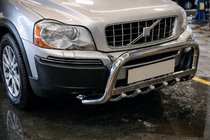 Volvo XC90 2002-2014 Frontbügel WT004 Edelstahl Foto 4