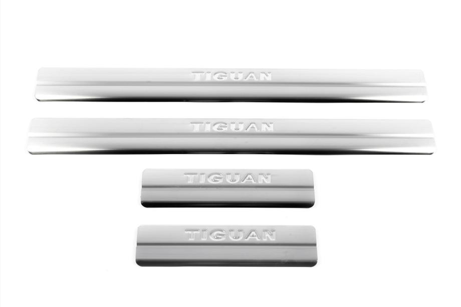 Volkswagen Tiguan 2007-2016 Einstiegsleisten Omsa (4 Stk., Edelstahl) Foto 2