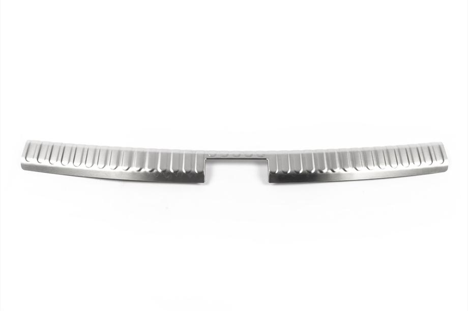 Volkswagen Tiguan 2007-2016 Einstiegsleiste hinten OmsaLine Edelstahl Matt Foto 2