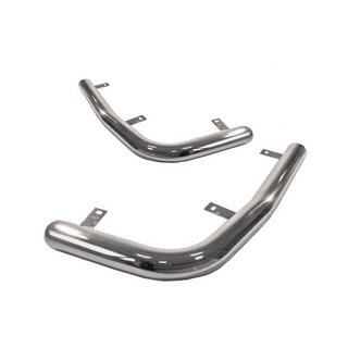 Hintere Eckschutzrohre AK003 (2 Stk., Edelstahl) Kia Sorento II XM 2009-2014