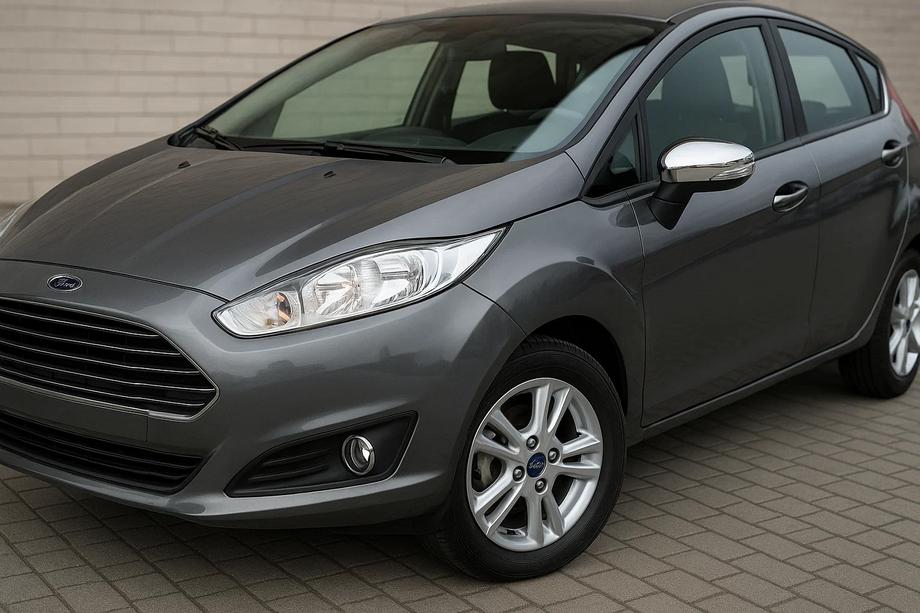 Ford Fiesta 2008-2017 Spiegelabdeckungen Chrom (2 Stk) OmsaLine - Chrom Kunststoff Image