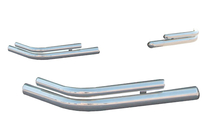 Nissan X-trail T31 2007-2014 Hintere doppelte Eckschutzrohre AK003-double (2 Stk., Edelstahl) Foto 1